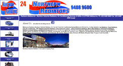 Desktop Screenshot of melbourne-radiators.com.au